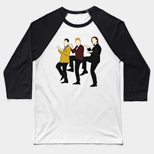 Jensen, Jared, Misha Halloween supernatural photoshoot Baseball T-Shirt